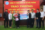 Công ty TNHH MTV Xổ số Hải Phòng: Trao thưởng 1,0752 tỷ đồng cho khách hàng may mắn trúng giải Đặc biệt XSKT miền Bắc ngày 23/2/2024