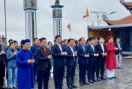 Quận Đồ Sơn: Tổ chức Lễ dâng hương, thượng cờ khai hội Đảo Dấu 2024