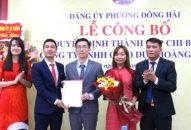 Quận ủy Lê Chân: Công bố Quyết định thành lập chi bộ Công ty TNHH Giáo dục Hoàng Lan