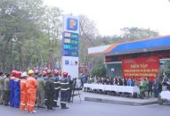 Diễn tập phương án chữa cháy, cứu nạn cứu hộ Tổ dân phố Đinh Tiên Hoàng, phường Hoàng Văn Thụ