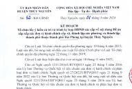 Tổ chức lấy ý kiến cử tri và trình kỳ họp HĐND các cấp về nội dung Đề án sắp xếp các đơn vị hành chính cấp xã, thành lập các phường và thành lập thành phố thuộc thành phố Hải Phòng tại huyện Thủy Nguyên