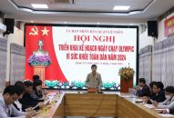 Triển khai Kế hoạch tổ chức Ngày chạy Olympic Vì sức khỏe toàn dân năm 2024