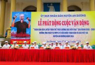 Gần 1.000 vận động viên tham gia Ngày chạy Olympic Vì sức khỏe toàn dân và Giải việt dã huyện An Dương năm 2024