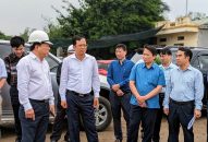 Tập trung nguồn lực đẩy nhanh tiến độ thi công Dự án đầu tư xây dựng đường nối TL.354 qua Khu công nghiệp Kiến Thụy