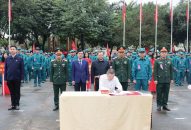 Quận Hồng Bàng ra quân huấn luyện và phát động Đợt thi đua cao điểm với chủ đề “Tiếp bước chiến sĩ Điện Biên-Tiến lên giành 3 nhất”