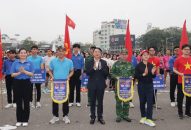 Hơn 1.500 người tham gia Ngày chạy Olympic Vì sức khỏe toàn dân thành phố năm 2024