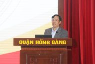 Quận ủy Hồng Bàng: Phát động hưởng ứng Cuộc thi Chính luận về bảo vệ nền tảng tư tưởng của Đảng, đấu tranh phản bác các quan điểm sai trái, thù địch năm 2024