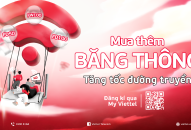 Viettel bổ sung tính năng Mua thêm băng thông cho dịch vụ FTTH   