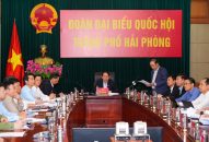 Đoàn đại biểu Quốc hội thành phố tham gia Phiên chất vấn trực tuyến (Phiên họp thường kỳ thứ 31 Quốc hội khóa XV)