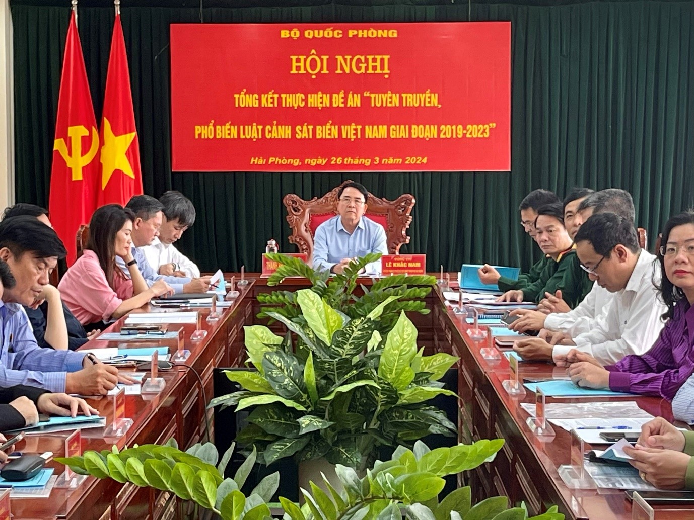 Hội nghị trực tuyến tổng kết Đề án Tuyên truyền, phổ biến Luật Cảnh sát biển Việt Nam giai đoạn 2019-2023