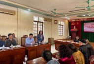 Trưởng Ban Tuyên giáo Thành ủy dự sinh hoạt Chi bộ Tổ dân phố Cầu Vồng, phường Ngọc Xuyên, quận Đồ Sơn