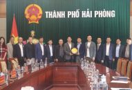Phó Chủ tịch UBND thành phố Hoàng Minh Cường tiếp và làm việc với Đoàn doanh nghiệp Trung Quốc