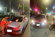 Đội Cảnh sát giao thông số 3: Tuyên truyền, xử lý các trường hợp đậu đỗ xe ô tô không đúng quy định