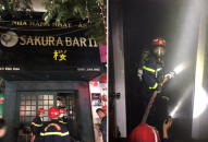 Thông tin về vụ cháy tại quán bar Sakura 2 ở số 223 Văn Cao, quận Ngô Quyền