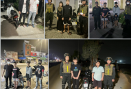 Phòng Cảnh sát cơ động: Xử lý 4 thanh thiếu niên vi phạm trật tự an toàn giao thông đêm 4.4.2024