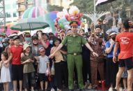 Công an huyện Cát Hải Bảo đảm lễ hội truyền thống diễn ra vui tươi, an toàn