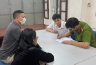 Bắt quả tang đối tượng bán đề trái phép trên vỉa hè đường Trần Nguyên Hãn, Lê Chân