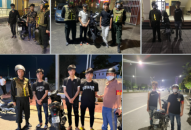 Phòng Cảnh sát cơ động: Xử lý 4 thanh thiếu niên vi phạm trật tự an toàn giao thông trong đêm 21.4.2024