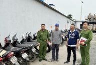 Công an quận Hồng Bàng tăng cường bảo đảm an toàn PCCC tại các điểm trông giữ phương tiện vi phạm TTATGT