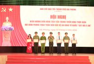Biểu dương điển hình tiên tiến trong triển khai, thực hiện mô hình phong trào toàn dân bảo vệ an ninh Tổ quốc “Cát Hải 5 an”