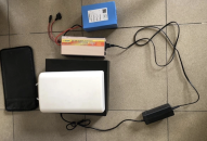 Liên tiếp phát hiện xe máy chở trạm BTS giả để phát tán tin nhắn lừa đảo