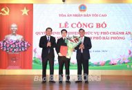 Nhân sự mới: Đồng chí Phạm Xuân Duy được bổ nhiệm giữ chức vụ Phó Chánh án TAND thành phố