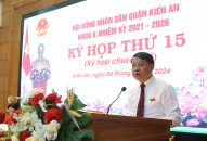 Kỳ họp chuyên đề HĐND quận Kiến An: Thông qua Nghị quyết về chủ trương sắp xếp đơn vị hành chính cấp xã trên địa bàn giai đoạn 2023-2025