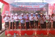 Huyện An Dương: Động thổ dự án nâng cấp đường giao thông thực hiện xây dựng xã nông thôn mới kiểu mẫu tại xã Lê Lợi