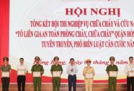 Quận Hồng Bàng tổng kết Hội thi nghiệp vụ PCCC&CNCH và tuyên truyền, phổ biến Luật Căn cước năm 2023