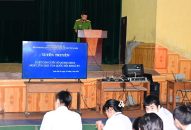 Công an quận Hải An: Tuyên truyền, phổ biến Luật Căn cước năm 2023, an toàn giao thông và tội phạm đường phố tại Trường Phổ thông Hermann Gmeiner