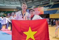Giải vô địch Taekwondo châu Á 2024: Vũ Thành Dương đoạt Huy chương bạc