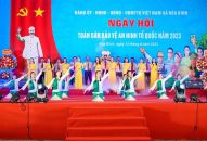 Ngày hội toàn dân bảo vệ an ninh Tổ quốc năm 2024 trên địa bàn thành phố, diễn ra từ ngày 01/7 đến ngày 19/8/2024