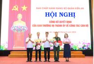 Công bố Quyết định của Ban Thường vụ Thành ủy về công tác cán bộ tại quận Kiến An