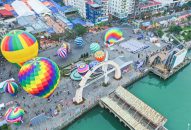 Trải nghiệm Khinh khí cầu ngắm Hải Phòng từ trên cao trong dịp Lễ hội Hoa Phượng đỏ 2024