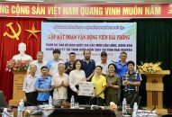 Gặp mặt, động viên Đoàn Vận động viên người khuyết tật Hải Phòng trước khi lên đường tham dự Giải toàn quốc 2024