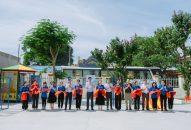 Công ty TNHH LG Display Việt Nam Hải Phòng Khánh thành khu vui chơi cho thanh niên thiếu nhi trên địa bàn xã An Thọ, huyện An Lão