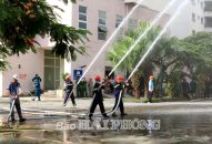 Quận Ngô Quyền: Diễn tập phòng, chống thiên tai và tìm kiếm cứu nạn, phòng cháy, chữa cháy