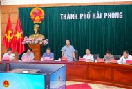 Chủ tịch UBND thành phố làm việc với các hộ dân có kiến nghị về giá đất tại Khu Đằng Lâm 2 và Khu Trại Lẻ, Kênh Dương-Vĩnh Niệm