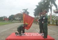 Trung đoàn 50 (Bộ Chỉ huy quân sự thành phố) tổ chức tuyên thệ chiến sĩ mới