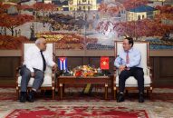 Lãnh đạo thành phố tiếp xã giao Đại sứ Cộng hòa Cuba tại Việt Nam
