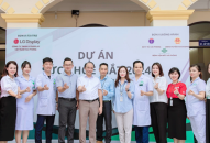 Công ty TNHH LG Display Việt Nam Hải Phòng khám, điều trị và phát thuốc miễn phí cho hơn 200 người dân trên địa bàn huyện An Dương    