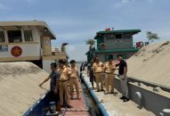 Hải Phòng: Tạm giữ hơn 3.500m³ cát “lậu” liên quan vụ bắt bạc trên sông Bạch Đằng