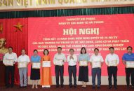 Đảng ủy Khu kinh tế Hải Phòng: Biểu dương, khen thưởng các tập thể, cá nhân tiêu biểu thực hiện Nghị quyết số 28-NQ/TU và Kết luận số 01-KL/TW