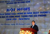 Gặp mặt truyền thống Kỷ niệm 65 năm Ngày thành lập Sở Khoa học và Công nghệ thành phố (26/6/1959-26/6/2024)