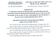 Hải Phòng: Miễn phí, lệ phí liên quan tới việc chuyển đổi một số loại giấy tờ do sáp nhập đơn vị hành chính cấp xã, huyện