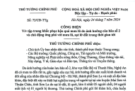 Công điện của Thủ tướng Chính phủ về việc tập trung khắc phục hậu quả mưa lũ do ảnh hưởng của bão số 2 và chủ động ứng phó với mưa lũ trong thời gian tới