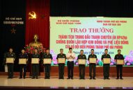 Ban Chỉ đạo 1389 Bộ Quốc phòng trao thưởng thành tích trong đấu tranh Chuyên án HP 424p chống buôn lậu hợp kim đồng và phế liệu đồng