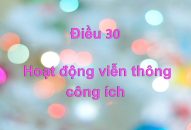 Hoạt động viễn thông công ích
