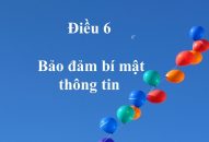 Bảo đảm bí mật thông tin