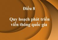 Quy hoạch phát triển viễn thông quốc gia